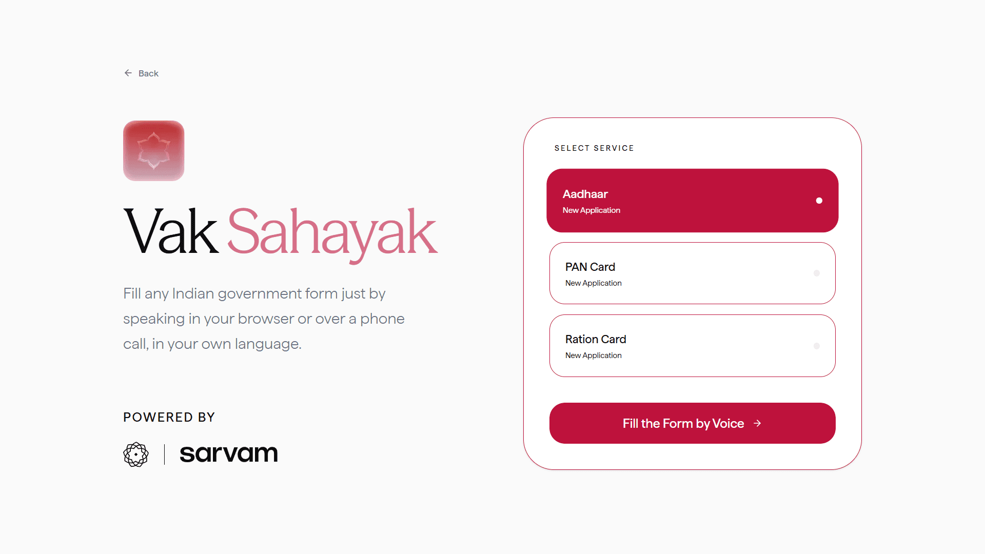 Sarvam AI Integration